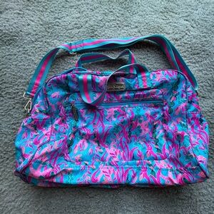 EUC Lilly Pulitzer Weekender Bag